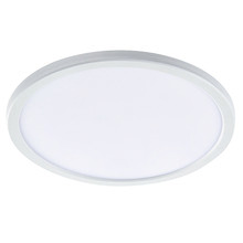 Fino 21cm White Tri-Colour LED Oyster Light