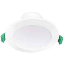 Vito White 90mm Cut out LED Tri-Colour Recessed Downlight