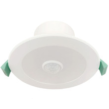 Tradetec Zone 90mm Cut Out LED Tri-Colour Sensor Recessed Downlight