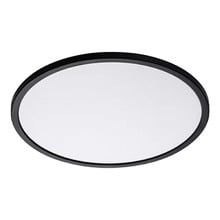 Fino Black Tri-Colour LED Oyster Light