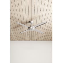 Silver Precision 316 Stainless Steel AC Ceiling Fan