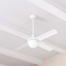 Link 4 Blade AC Ceiling Fan with Light Kit