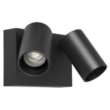 Capri 2 Light LED Outdoor Wall Spotlight