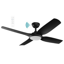 Viper 122cm 4-Blade DC Smart Ceiling Fan with LED Light