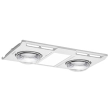 Profile Panel DC White 12W 3-in-1 Bathroom Heater Exhaust Fan with Light