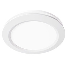 White Saturn Round Exhaust Fan with Light