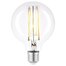 Ember E14 Round Extra Warm White 6W 9.5cm LED Filament Bulb