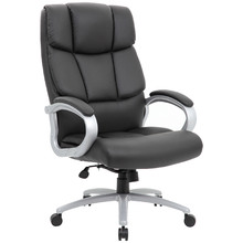 Black Auden Faux Leather Office Chair