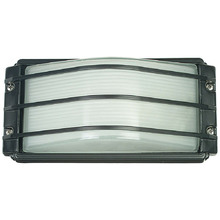 Deckson Exterior Bulkhead Guard Light in Black