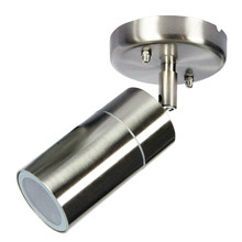 Caltaniss Twin Stainless Outdoor Spotlight