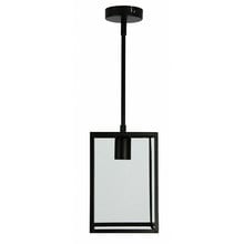 Legnano Rectangular Metal & Glass Pendant Light