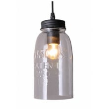 Gallipoli Glass Jar Pendant Light