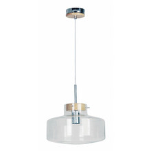 Holbeck Scandinavian Drum Glass Pendant Light