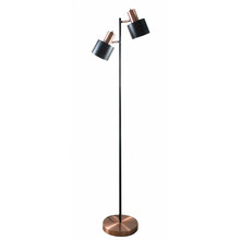 Black Pluto Twin Floor Lamp