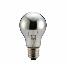 Soren E27 Pear 6W Silver Crown LED Filament Bulb