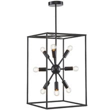 Bressanone 8 Light Glass Pendant