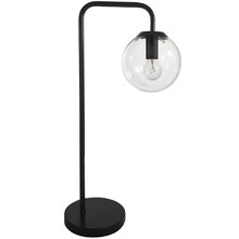 Latina Glass & Metal Table Lamp