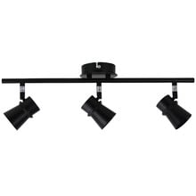 Modena Metal Adjustable 3 Lamp Bar Spotlight