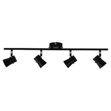 Modena Metal Adjustable 4 Lamp Bar Spotlight