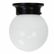 Argenta Glass Batten Fix Ceiling Light