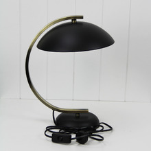 Deken Black Metal Table Lamp