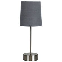 Cline Steel Touch Table Lamp
