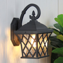 Salvius Steel Outdoor Wall Light