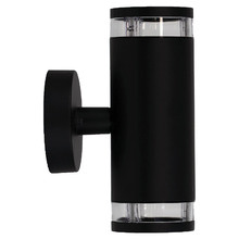 Iona Black Up/Down Outdoor Wall Light