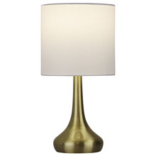 Padua Antique Brass Touch Table Lamp