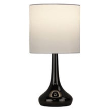 Padua Gunmetal Touch Table Lamp