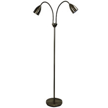 Wheatley 2 Light Metal Floor Lamp