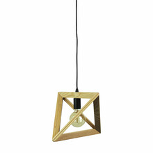 Trap Wooden Pendant Light
