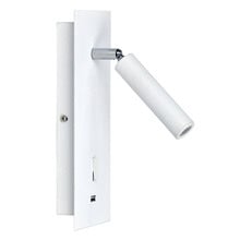 Comma Aluminium Swivel Reading Wall Light