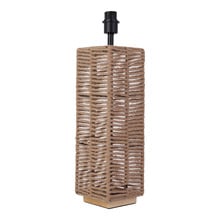 Halyard Hemp Rope Lamp Base