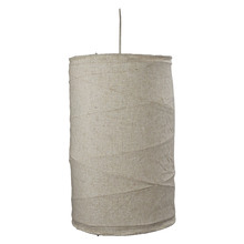 Boheme Cream Flax Linen Ceiling Light Shade