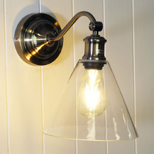Galvan Metal & Glass Wall Light