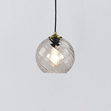 Lagan Steel & Glass Pendant Light