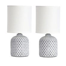 26.5cm Cole Ceramic Table Lamps (Set of 2)