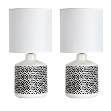 38cm Jameson Ceramic Table Lamps (Set of 2)