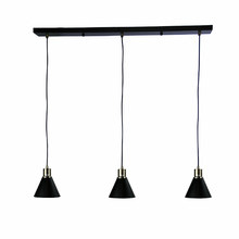Vega Steel 3 Light Pendant