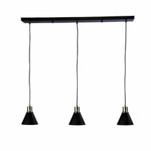 Vega Steel 3 Light Pendant