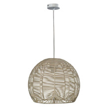 Robbins Rattan Cane Pendant Light
