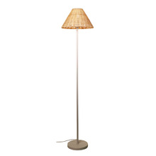 Seymour Wicker Floor Lamp