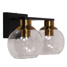 Proteus Glass 2 Light Wall Sconce
