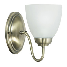 Claude Frosted Glass Torchiere Wall Light