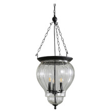 Paxton Glass 3 Light Pendant
