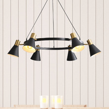 Halle Steel 6 Light Pendant