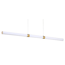 Nikita Steel LED Linear Pendant Light