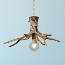 Tucker Antler Polyresin Pendant Light