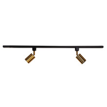 Parker Steel 2 Bulb Track Light